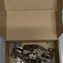 Chibery 2 Pack 1 Pairs 135 Lazy Susan Hinge, Full Overlay Concealed for Corner Kitchen Cabinet Replacement Hardware, Cupboard Folded, Folden Door