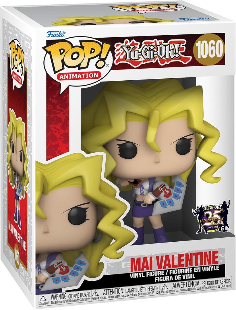Funko POP Animation: Yu-Gi-Oh - Mai Valentine,Multicolor