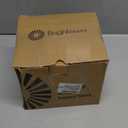 Brightown Snowflake Lights, 20Ft 228 LED Icicle Lights for Outside with 24 Drops, Connectable Curtain Christmas String Lights for Indoor Outdoor House Eaves Window Porch Tree, Pure White