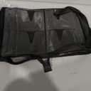 DVD Case Holder, CD/DVD Case Wallet Binder Holder 160 Capacity CD DVD Cases Organizer Portable CD Binder Wallet for Home Travel (Black binder, Black)