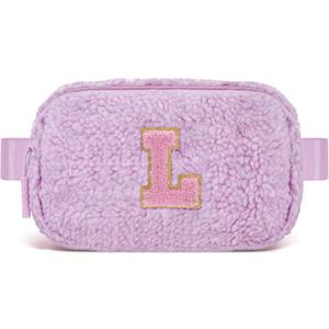 Uygafly Birthday Gift for Kids Teen Girls - Graduation Gifts for Girl,Personalized Fanny Pack Crossbody Bag Purse for Preppy - Gift for 6-10 Year Old Girls - L,Lavender