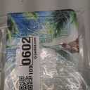 DIGTIALLL Case for Amazon Kindle Fire HD 8 & 8 Plus Tablet (12th Generation/10th Generation, 2024/2022/2020 Release) PU Leather Smart Protective Cover with Auto Sleep/Wake,Beach Palm Trees