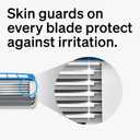 Schick Hydro Advanced Hydration Razors for Men, 1 Razor Handle with 3 Razor Blades Refills