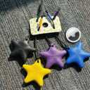 Star-Shaped AirTag Case Holder with Strap, 4 Colors Available