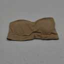 Push Up Strapless Bras for Women Supportive Bandeau Bra Non Slip Wireless No Underwire Padded Tube Bra L