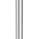 YUMORE Toilet Paper Holder Free Standing, Stainless Steel Toilet Paper Stand, Weighted Base Floor Tissue Roll Holder for Bathroom, Brushed Nickel 200UP