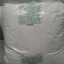 EDOW Throw Pillow Inserts, Set of 2 Lightweight Down Alternative Polyester Pillow, Couch Cushion, Sham Stuffer, Machine Washable. (White, 18x18)