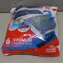 6 Pack Large Vacuum Storage Bags for Comforters, Blankets & Clothes  Vacuum Sealed Compression Bags with Hand Pump  Space Saver Storage Bags for Bedding, Moving, Travel & Organization