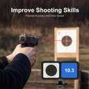 38SPL/.357mag Laser Training Cartridge for Dry Fire Training System Dry Fire Practice and Shooting Training with 3 Set Batteries