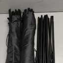 JEAWIWI 3PCS Black Easel Stand for Wedding Sign Stand, 66 Inch Lightweight Adjustable Art Easel for Display, Wedding Sign, Poster, Black Metal Easel with Portable Bags