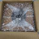 Acacia Wood Tissue Box Cover, Square Wooden Tissue Holder for Bathroom, Living Room, Dining Table, Decorative Cube Facial Tissue Box Cover, 5.3 x 5.3 x 5.9 inches