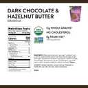 Love Crunch Organic Dark Chocolate & Hazelnut Butter Granola, 10.6 oz (Pack of 1), Non-GMO, Fair Trade, by Nature's Path (EXP 07/23/26)