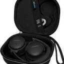 Hard Case Compatible with Bose QuietComfort, QC Ultra, QC 35,QC 35 II, QC 45, QC45 SE, QC SE Over Ear Wireless Noise Cancelling Headphones, Black Travel Storage Bag