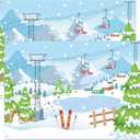 Tigeen 2 Pcs VBS 2026 Decorations 9 x 6 ft Snowball Mountain Backdrop Large Sized VBS 2026 Find Your Strength in God Backdrop Vacation Bible School Banner Crafts for Photo Props Party Decor