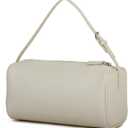 Premium Full-Grained Leather Crossbody Purses for Women, Hobo Bags for Women Crossbody with Adjustable Strap (Small, White)