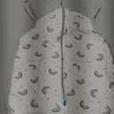 Love to Dream Warm Swaddle UP 2.5 TOG Baby Sleep Sack for Autumn & Winter | Arms Up Position for Self-Soothing, Calms Startle Reflex | Newborn 58.5 lbs, White Rainbow Dream