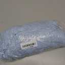 FreshCulture Twin Fitted Sheet - Hotel Quality - Ultra Soft & Breathable - Brushed Microfiber - Deep Pocket - Cooling Fitted Sheet for Twin Size Bed (Light Blue)