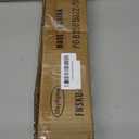 Curtain Rods for Windows 12 to 20 Inches - Aluminium Finials and Brackets - 1 Inch Decorative Window Rods - Adjustable Heavy Duty Curtain Rod - Wall & Ceiling Mounted - Antique Bronze Finish