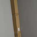 1-1/8 Inch Diameter Faux Wood Curtain Rods with Faux Rattan Cane Woven Finial, 72-144'' Telescoping Single Curtain Rods for window width 68-140 inch, 1 pack (Chestnut color)