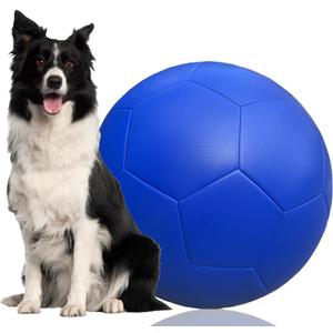 FOMAOGO Herding Ball for Dogs, PU 20" Collie Ball Dog Herding Ball for Australian Shepherd, Border Collies | Herding Dog Toys Large for Gifts