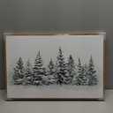 VIYYIEA Framed Canvas Wall Art Home Decor, Farmhouse Decor Rolling Valleys under Clear Skies Rustic Wall Painting, Vintage Art for Bedroom Office Living Room Decor, 9"x11" (A Hilly Landscape)