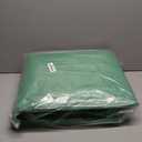 GUARD SHIELD Clear Green Tarp Heavy Duty 16x16 Feet Waterproof for Greenhouse Outdoor Garden Poly Cover UV Resistant 3x3 Weave 10mil