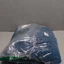 OLANLY Dog Door Mat for Muddy Paws 47x32, Absorbs Moisture and Dirt, Absorbent Non-Slip Washable Doormat, Quick Dry Chenille Mud Mat, Entry Indoor Entryway Carpet for Inside Floor, Atlantic Blue