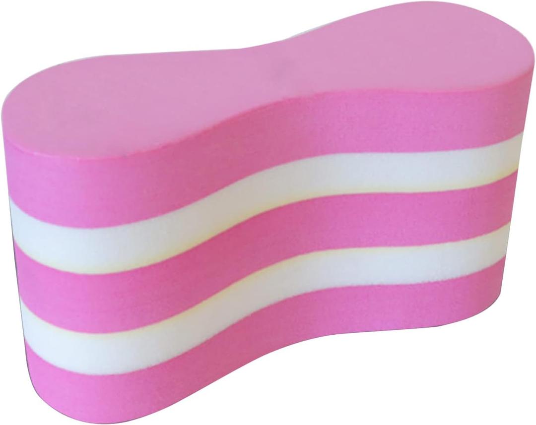 VOCUEL Swimming Pull Float Soft Swimming Float-Kickboard EVA Swimming Pull Buoy Float Swimming Training Aid for Adult Beginners, 23.5*13*8.5cm, Pink