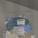 60pcs Dusty Blue Balloons 12inch with Sand White Pastel Blue and White Balloons for Wedding Gender Reveal Baby Bridal Shower Birthday Party Decorations