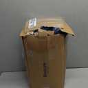 Bedsure GentleSoft Sherpa Fleece Blankets Queen Size for Bed - Thick and Warm Throw for Women and Men, Soft Fuzzy Plush Queen Blanket for Winter, Non-Heated, Navy, 90x90 Inches