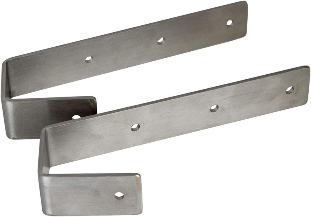 Bunk Bed Ladder Hooks, Hook Hardware Heavy Duty Hook Brackets for Bed Decoration Tool, Inside Width 1.6-2.3 x Length 6.3, Pack of 2