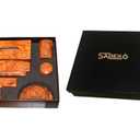 SALIEX Pen Holder, Document Organizer, Tissue Box, Business card holder, set of (7 articles)