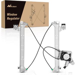 Nilight Rear Passenger Side Power Window Regulator/Motor Compatible with 2001 2002 2003 2004 2005 2006 Chevrolet Avalanche Silverado Suburban GMC Sierra Yukon XL 1500 2500 3500 741-645