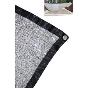 JEXUSUY 70% 10 ft x 14 ft Aluminum Shade Cloth Panels with Grommets