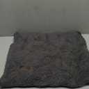 Self Warming Cat Bed Self Heating Cat Dog Mat 24 x 18 inch Extra Warm Thermal Pet Pad for Indoor Outdoor Pets with Removable Cover Non-Slip Bottom Washable Non Electric (Dark Grey)