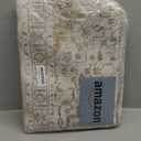 Madane Runner Rug 2x8, Washable Hallway Runner Rugs, Non-Slip Low-Pile Soft Kitchen Rug Runner Laundry Room Rug, Vintage Throw Entry Foyer Mat for Entrance Living Room (Beige/Blue, 2 x 8)