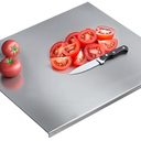 304 Stainless Steel Cutting Board – Stainless Steel Kitchen Chopping Boards Non-Slip, Dishwasher Safe – Ideal for Meat, Vegetables, Fruits, Bread & Baking – Commercial & Home Use (23.6 * 15.7in)