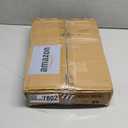 3-Tier Bathroom Shelf Organizer with Hair Dryer Holder and Toilet Paper Hook, 9.85" Slim Metal Stand for Small Spaces, Holds 50lbs - Freestanding Storage for Towels, Toiletries (Black)