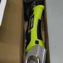 SnapFresh 4V Cordless Electric Scissors, Rechargeable Cardboard Cutter & Box Cutter Rotary Tool, 240 RPM Fabric Carpet Leather Cutter with LED, Extra Blade, 2.0Ah Battery & Storage Bag(SP5091)