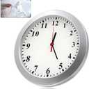 1080P HD Mini Camera Wall Clock Cameras with Motion Detection Indoor Security Hidden Cam Pet Camera for Home/Office, No Wi-Fi