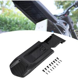 JFG RACING Rear Fender Inner Plate for Surron Light Bee, Carbon Fiber Pattern Mudguard Mud Guards for Electric Dirt Bike Sur Ron Light Bee X and S/X160/X260
