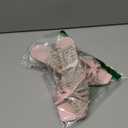 Mattiventon Kitten Heel Sandals Thong Sandals For Women Bow Heels Slip On Flip Flops Square Toe Summer Cute Party Dress Shoes (8, Pink)