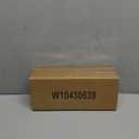AMI PARTS WPW10430639 W10324876 Freezer Door Shelf Bin compatible with Whirlpool Kenmore Refrigerator Door Shelves-Fit for Freezer Side Door (transparent)-Send Scouring Pad