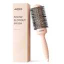 AIMIKE Round Brush for Blow Out, Medium Round Hair Brush w/Nano Ion Thermal Ceramic Tech, Professional RoundBrush for Blow Drying & Styling, Maximum Volume and Shine, Barrel 1.7 inch
