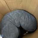 MAXYOYO Accent Chair with Ottoman Adjustable Backrest, Tufted Living Room Chair Upholstered Lounge Chair with Footrest Set, Modern Chair Cozy Reclining Chair for Reading Room, Dark Grey (Large)