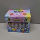 12 Colors Tie Dye Kit, Tie Dye Set for Kids, Pre-Filled Tye Dye Bottles, Non Toxic Permanent Fabric Dye Art Set, Easy DIY Fabric Art - Create Fun