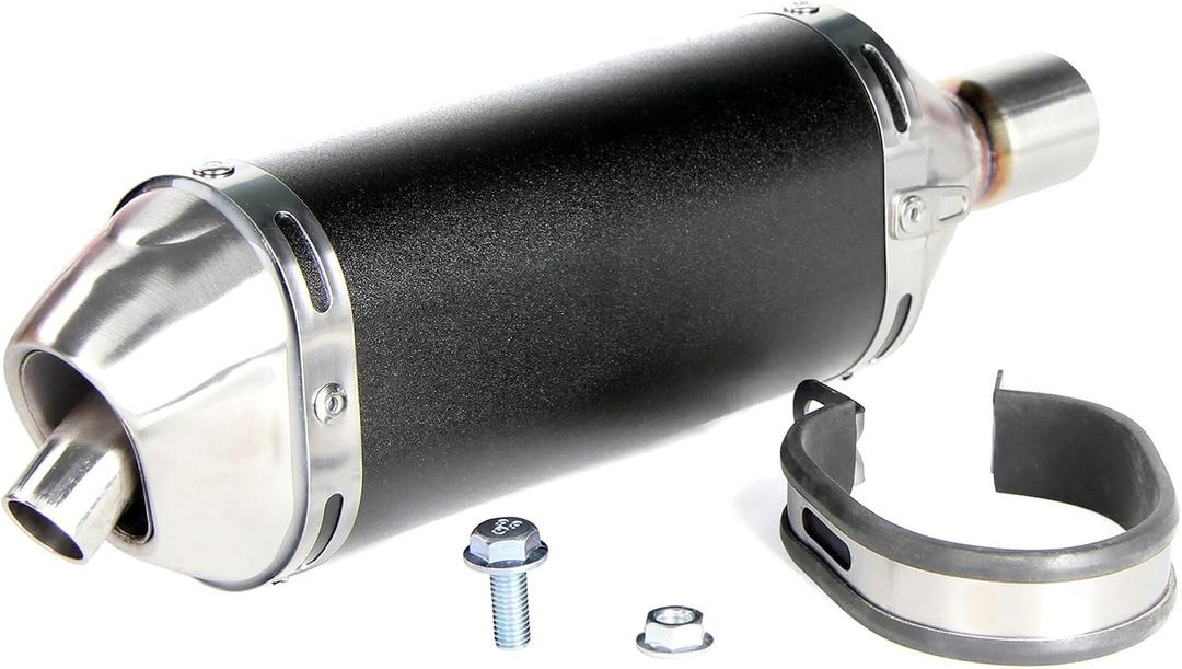 CRF50 Exhaust, XR50 Exhaust Muffler Silencer for 50 70 110 125 140 150 160cc Pit Bikes