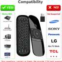 Upgrade WeChip W1 Air Mouse Romote Control with KeyboardIR/RF TV Remote Control for Android TV Box/PC/Projector/HTPC/All-in-one PC