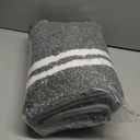 PURRUGS Bathroom Rug Non-Slip Machine Washable 30" x 46", Super Absorbent and Quick Dry Shaggy Microfiber Bath Mat, Extra Soft and Plush Bath Rug for Bathtub, Shower, and Sink, Charcoal