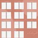 PLANBERRY Large Weekly Planner Premium  Undated Life & Budget Planner  Organizer & Productivity Journal, 8x10.4 (African Terracotta)